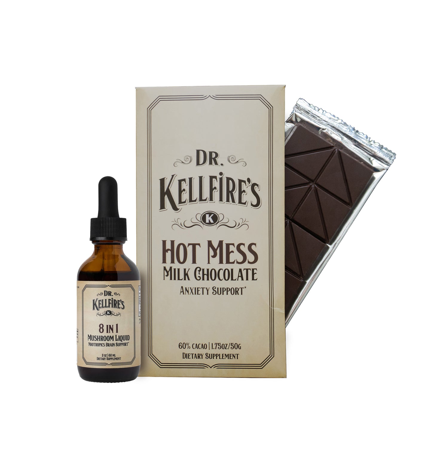 Mushroom Power Combo - Hot Mess & 8 in 1 Mushroom Complex